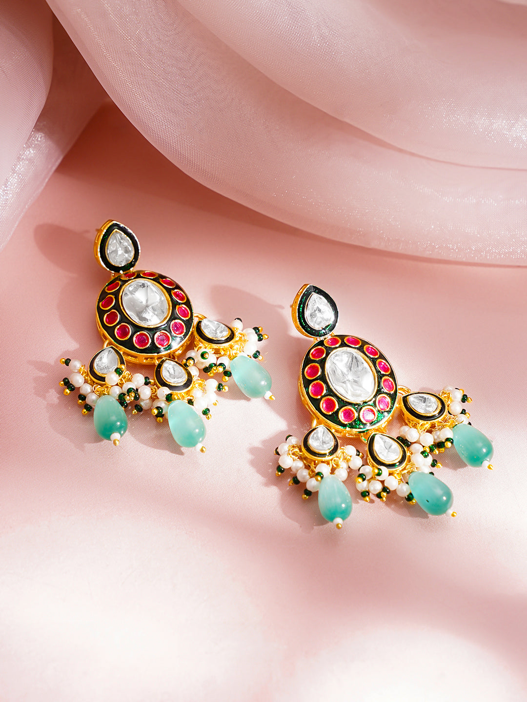 Bridal Glow Kundan Statement Necklace Set