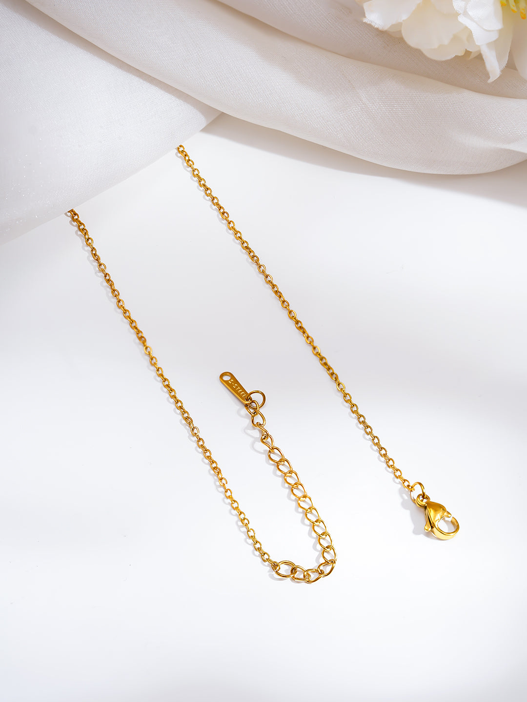 Demi Fine 18K Gold Plated Stainless steel Sweet Little Moment Bow Necklace
