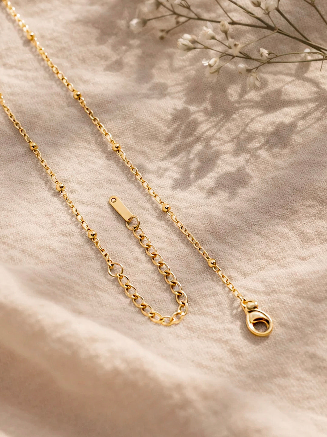 Demi Fine 18K Gold Plated Stainless steel Minimal Balloon S Necklace