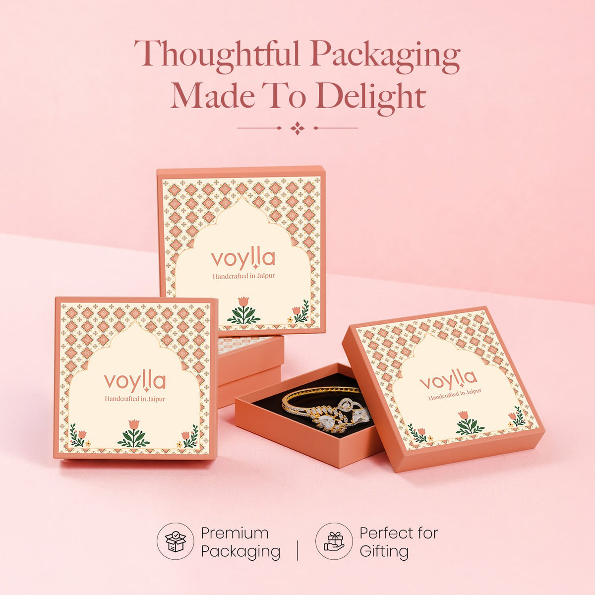 Sparkling Elegance White CZ Yellow Gold-Plated Bangles
