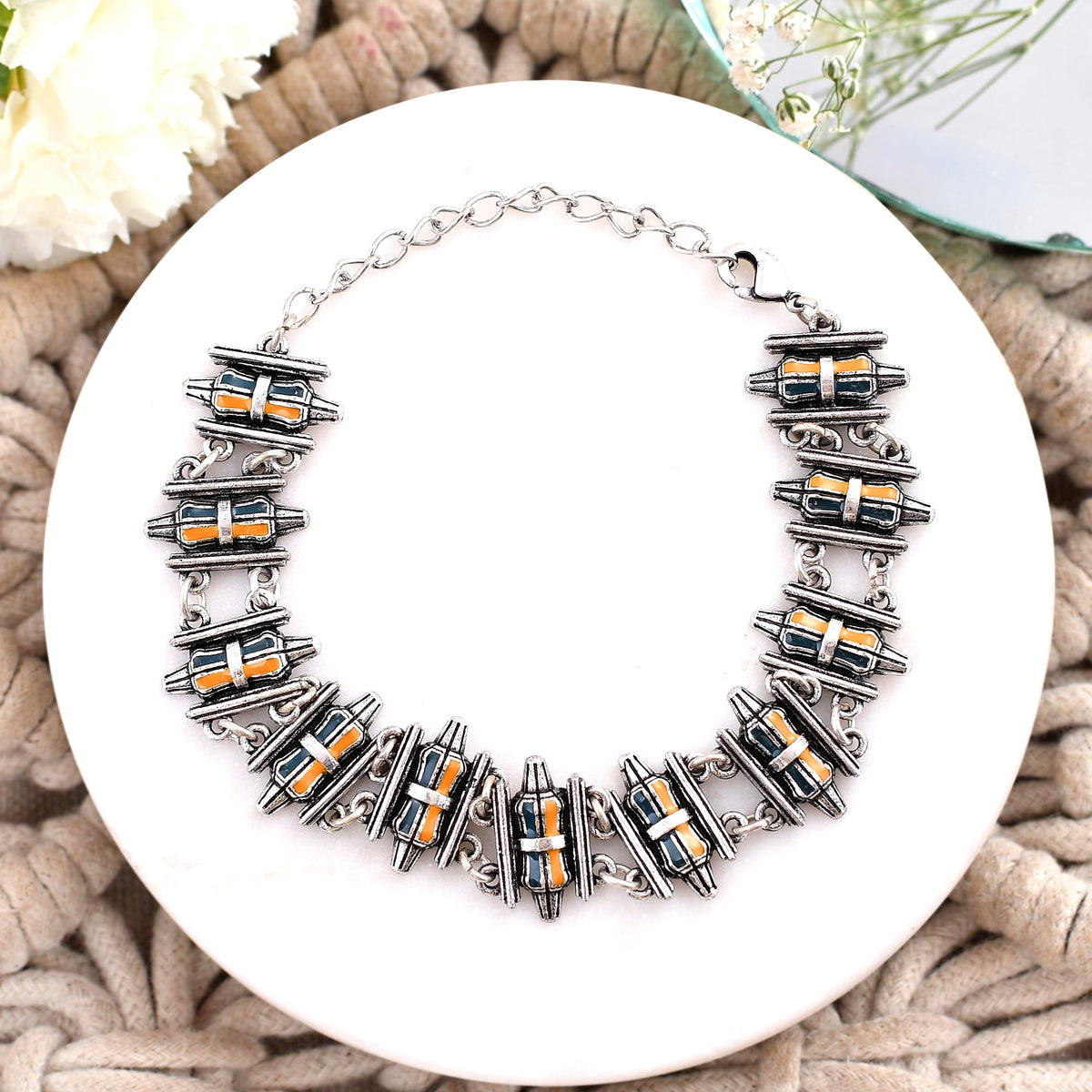 Zulu Ade Statement Chain Bracelet
