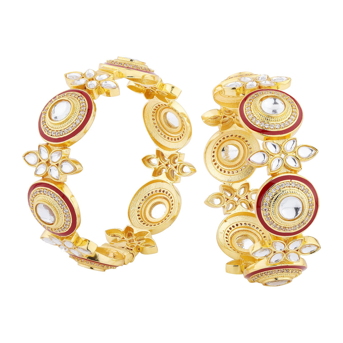 Queens of Rajasthan Rutara Openable Bangles