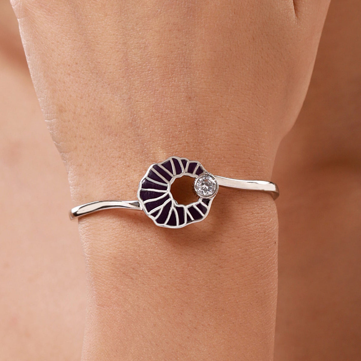 Fractals In Nature Sea Spirale Bracelet