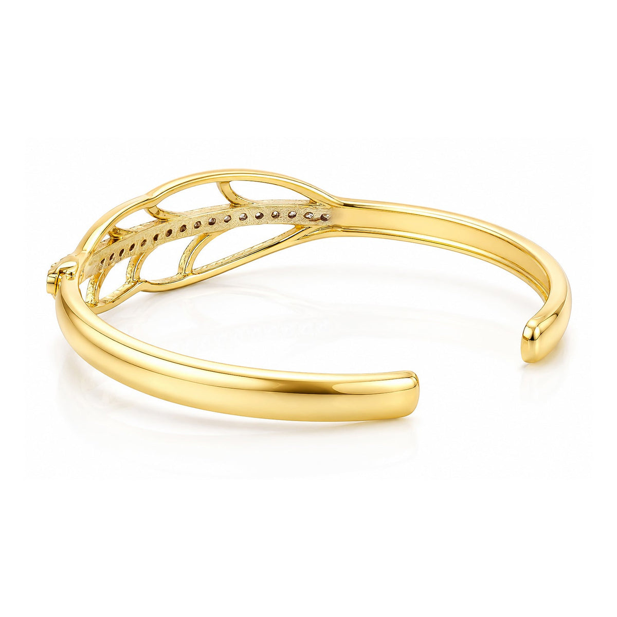 Leafy Affair Selene Leaf Cuff Bracelet