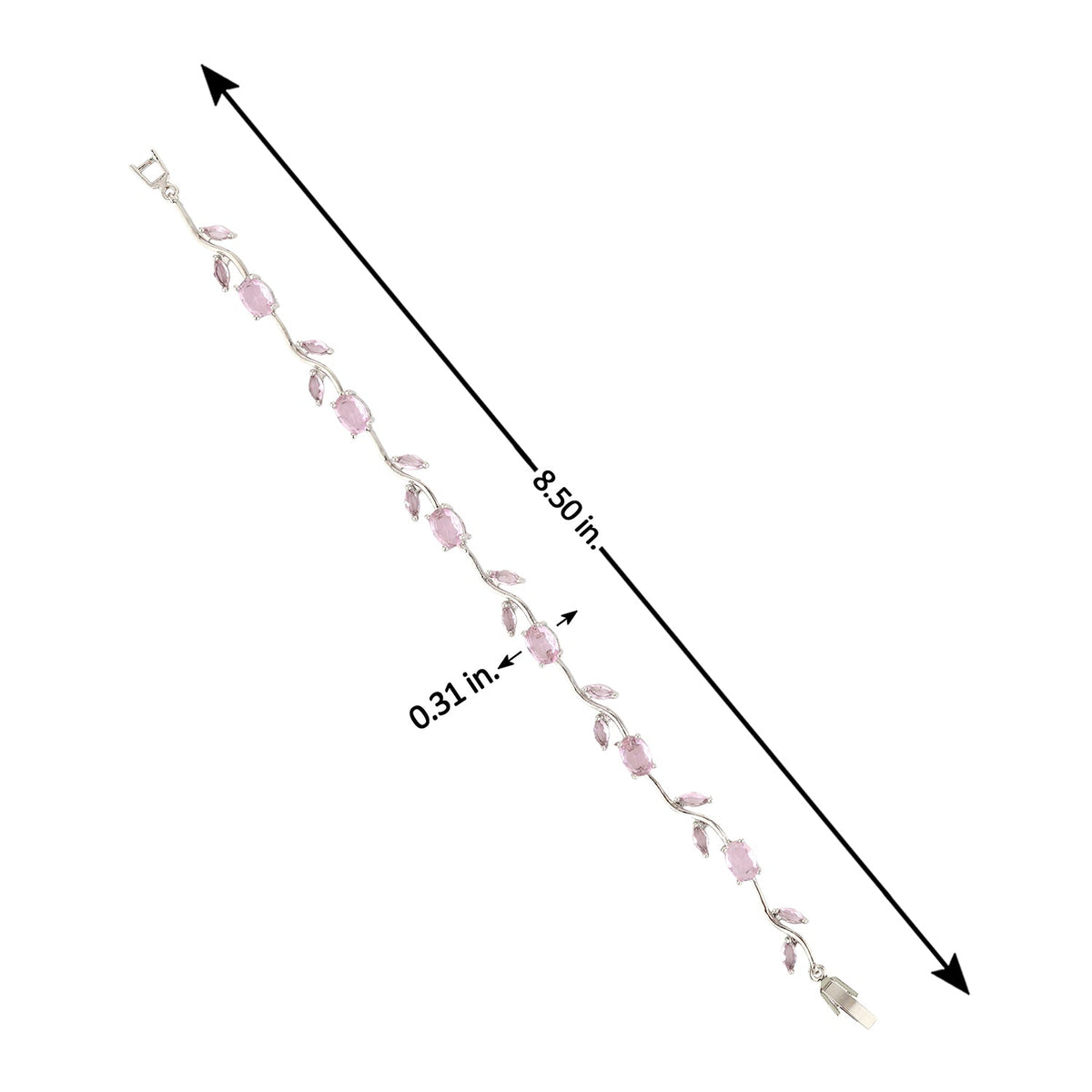 Sparkling Essentials Blush Leaf Tulip Bracelet
