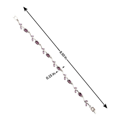 Sparkling Essentials Mocha Line Tulip Bracelet