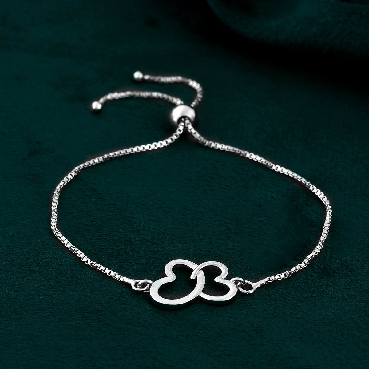 Tropical Wildlife Wings Of Butterfly  Sterling Silver Bracelet