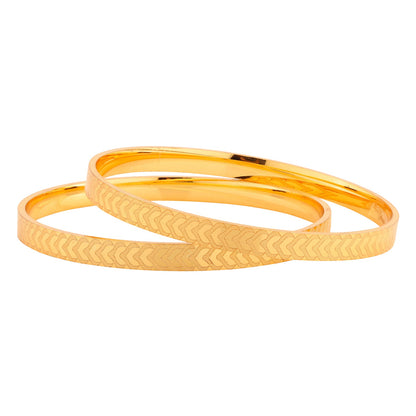 Gold Elegance Meher Bangles