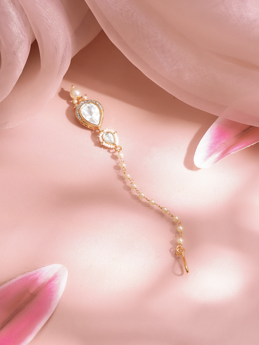 Wedding Shine Kundan Maangtikka Charm