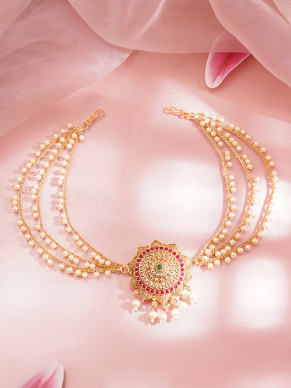 Pearl Multi Chain Hair Accessory