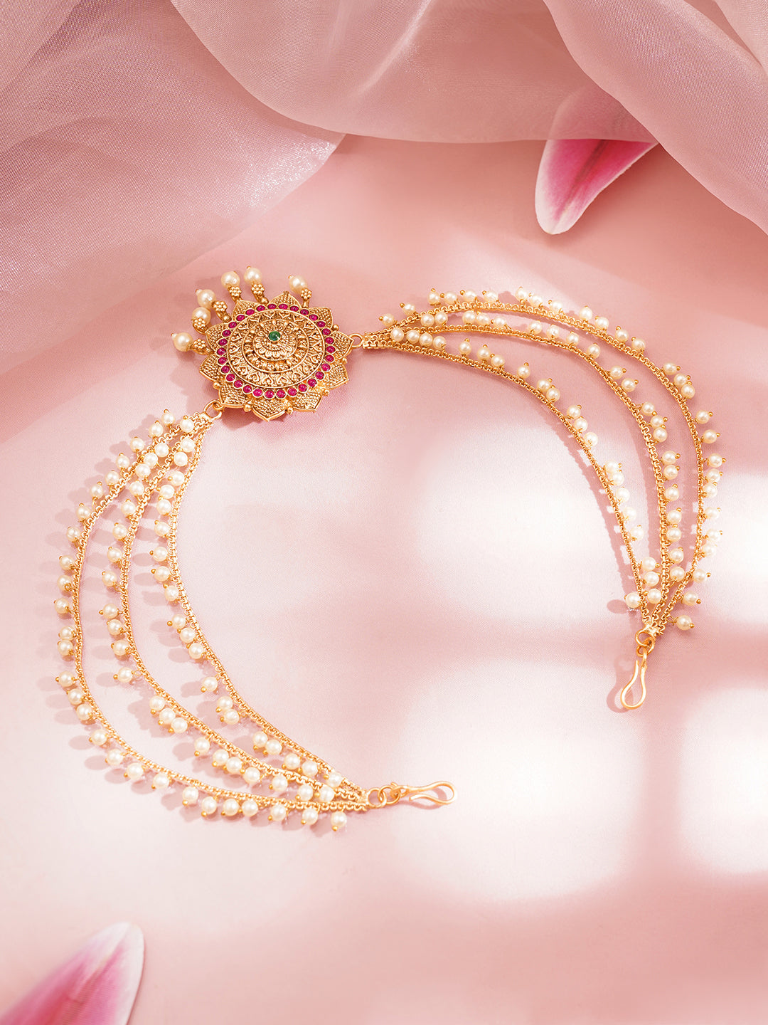 Pearl Multi Chain Hair Accessory