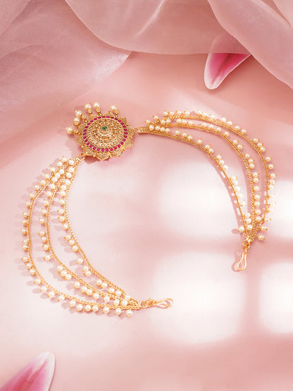 Pearl Multi Chain Hair Accessory