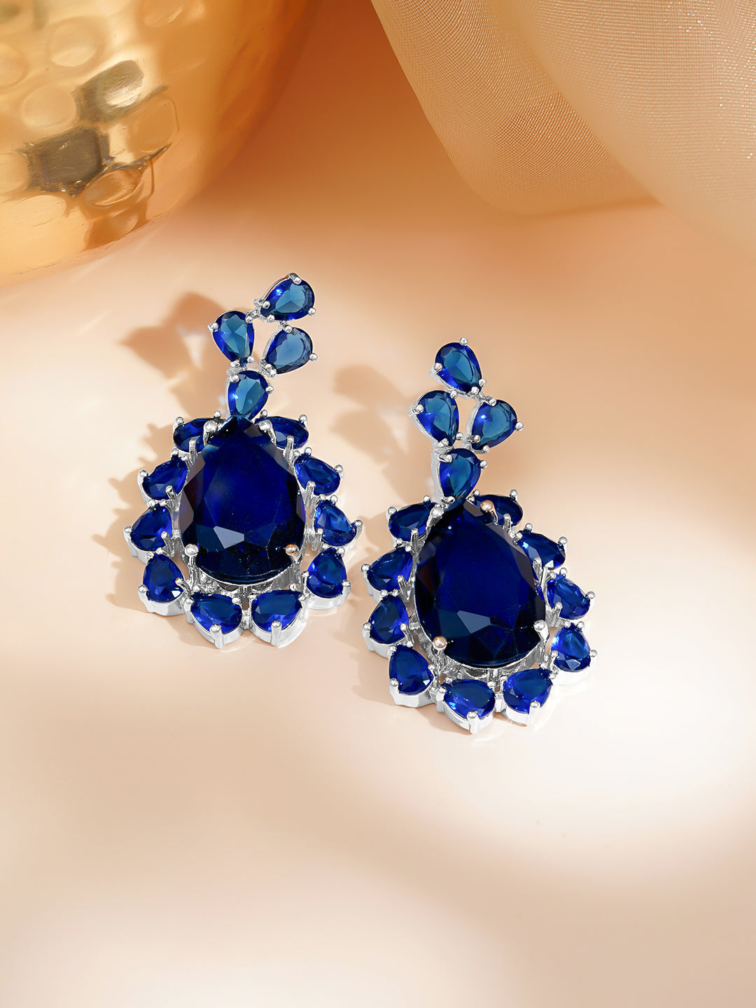Radiant Spark Oversized Stud Earrings