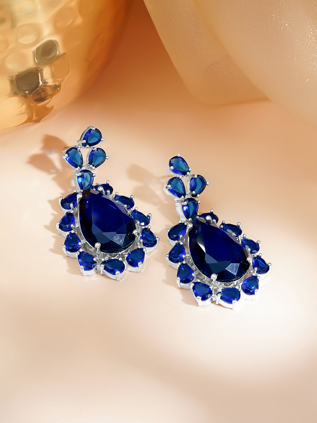 Radiant Spark Oversized Stud Earrings