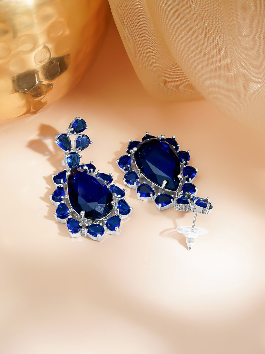 Radiant Spark Oversized Stud Earrings