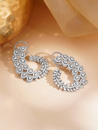 Oxidised Charm Stud Earrings
