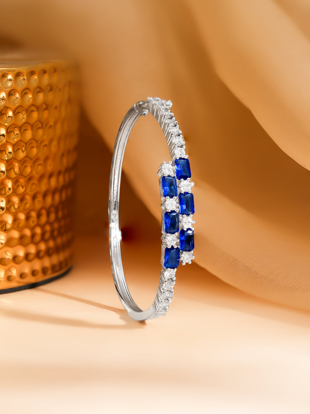 Midnight Blue Sleek Shine Bracelet