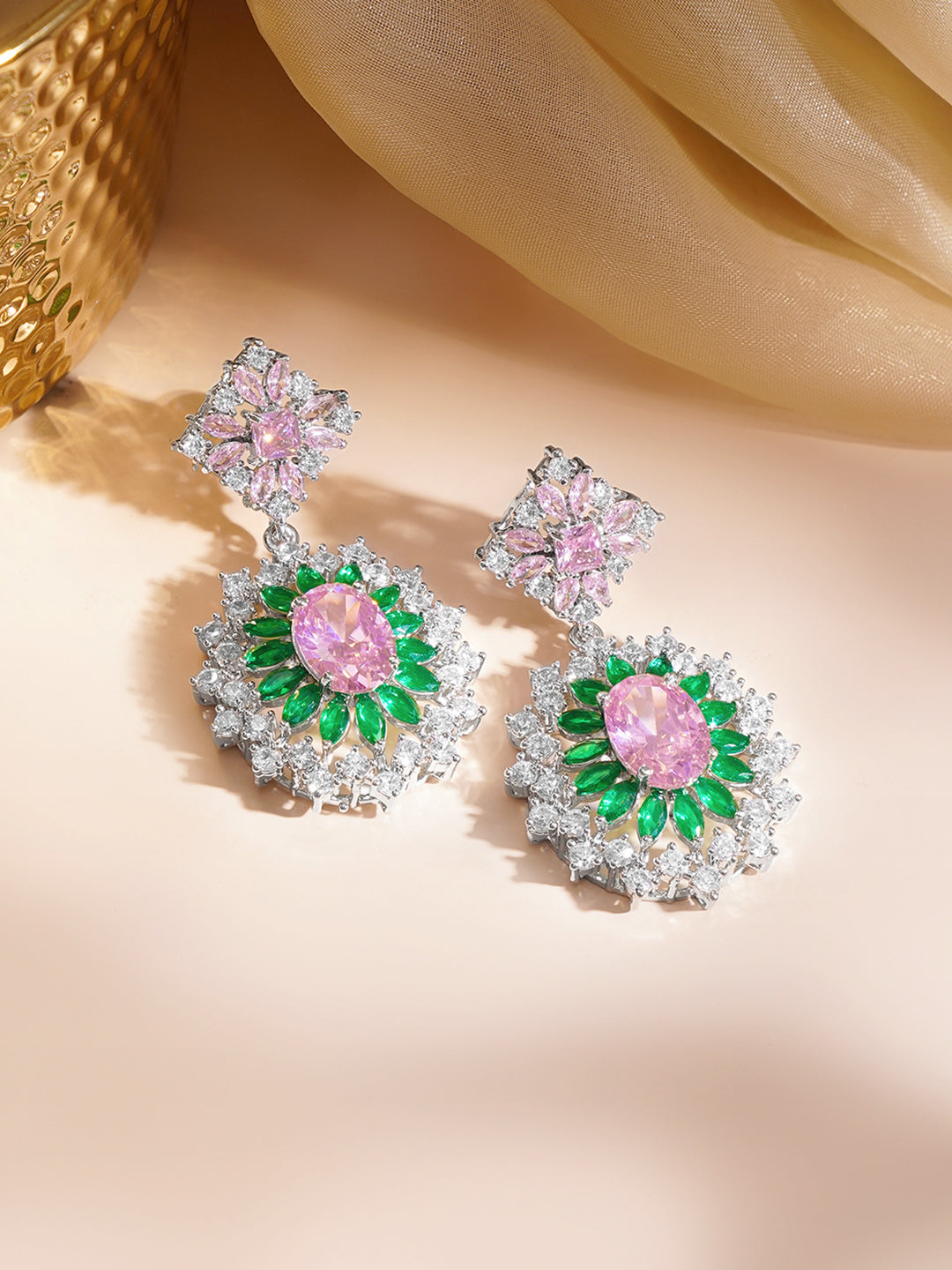 Blossom Spark Statement Earrings
