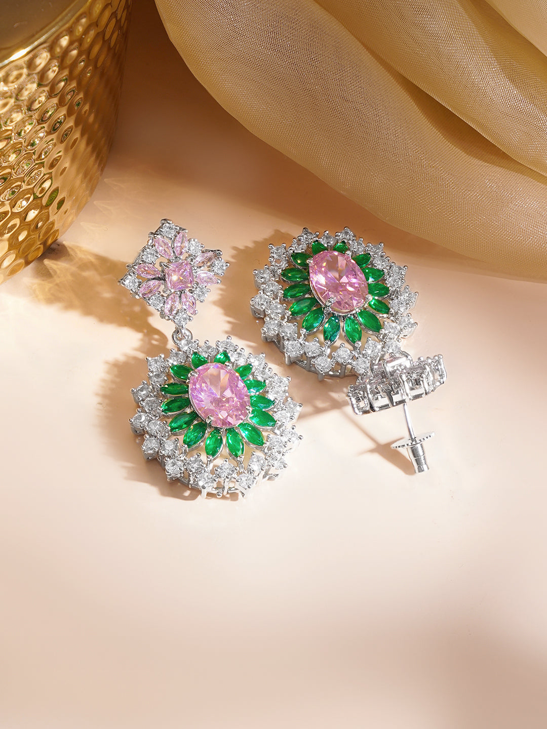 Blossom Spark Statement Earrings