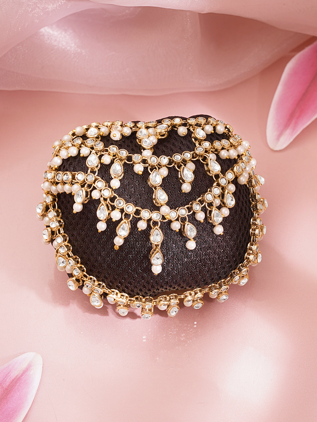 Wedding Glow Pearl Bun Charm