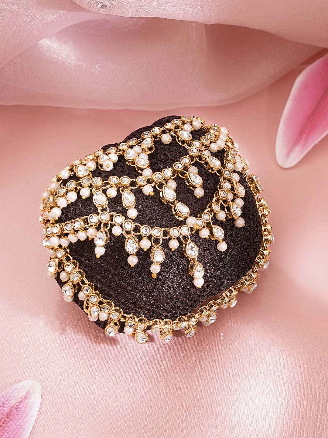Wedding Glow Pearl Bun Charm
