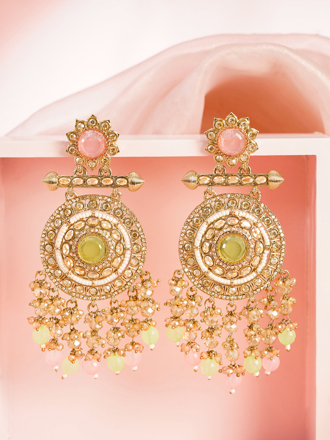 Pastel Glow Chandelier Dream Earrings