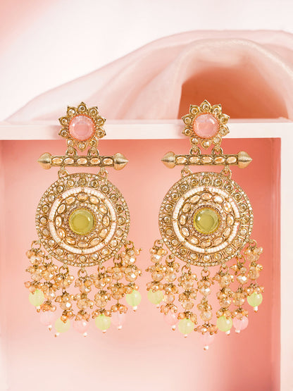 Pastel Glow Chandelier Dream Earrings