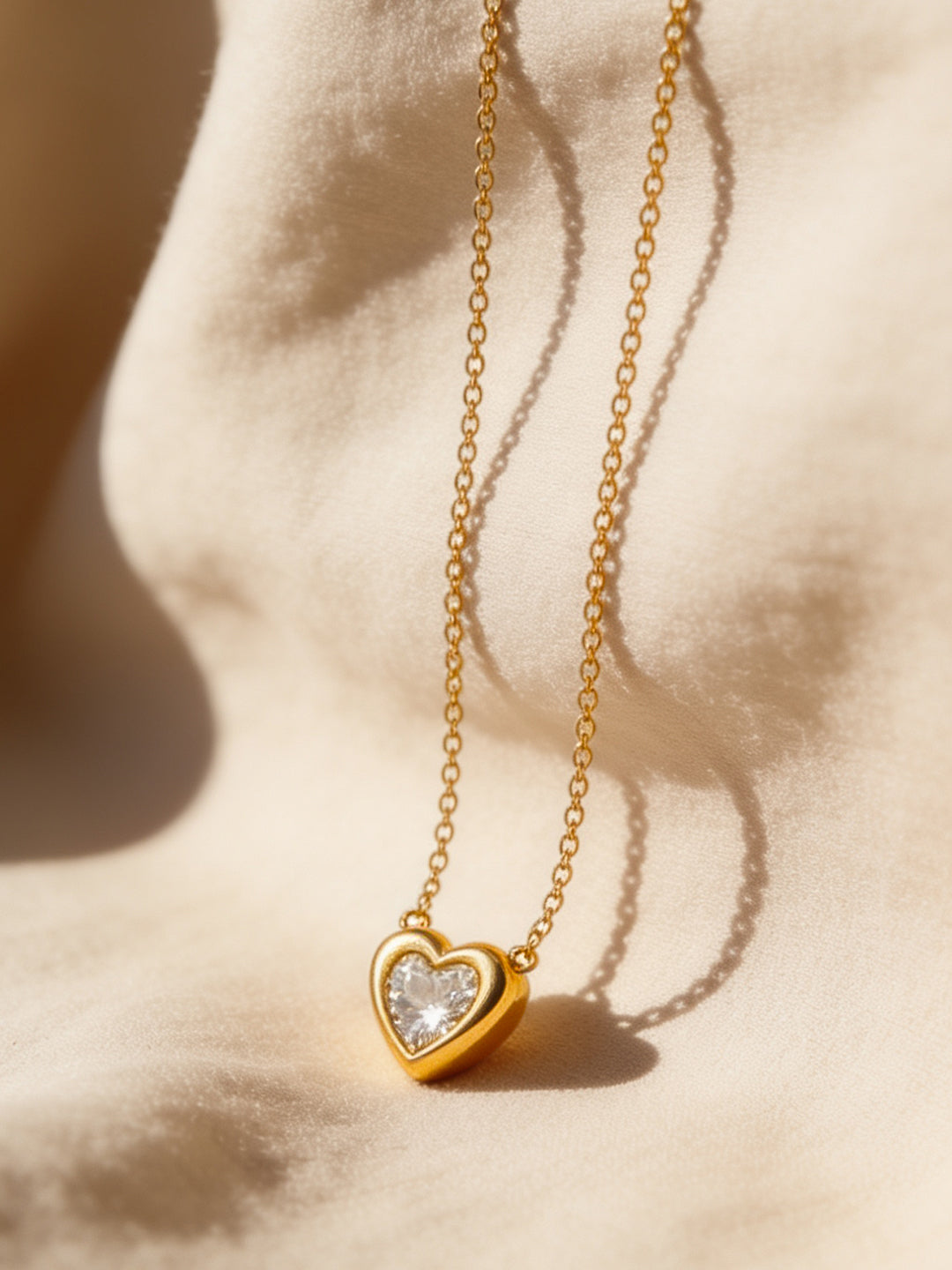 Demi Fine 18K Gold Plated Stainless steel Forever Yours Pendant Chain