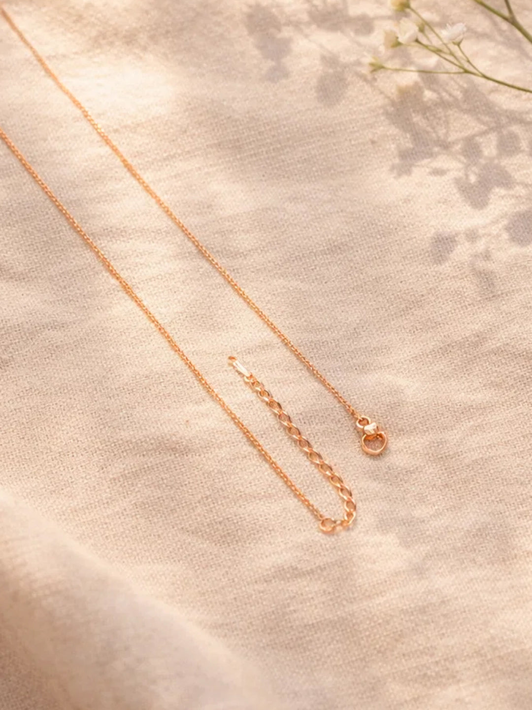 Demi Fine 18K Rose-Gold Plated Stainless steel Interlocked Crystal Pendant Necklace