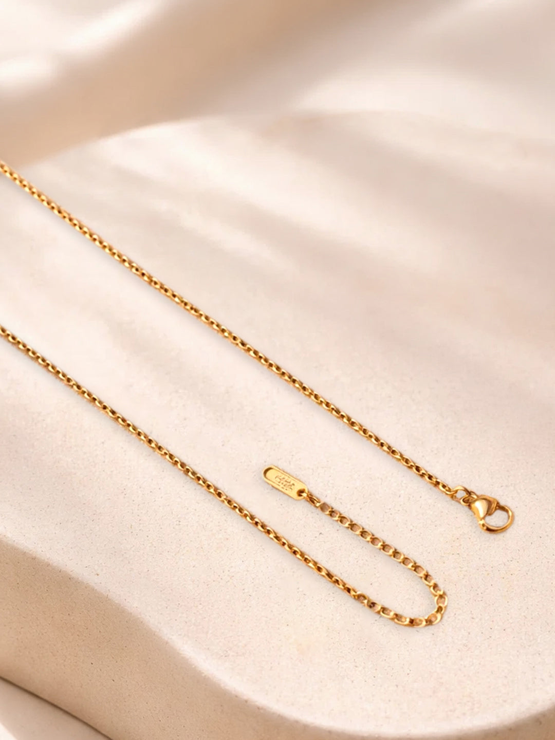 Demi Fine 18K Gold Plated Stainless steel Rose Enamel Pendant Necklace