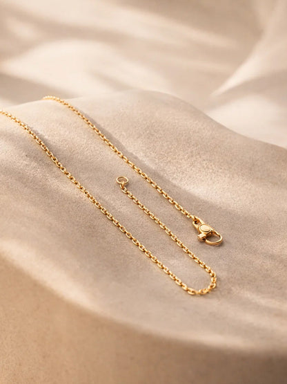 Demi Fine 18K Gold Plated Stainless steel Sleek Butterfly Charm Chain Necklace