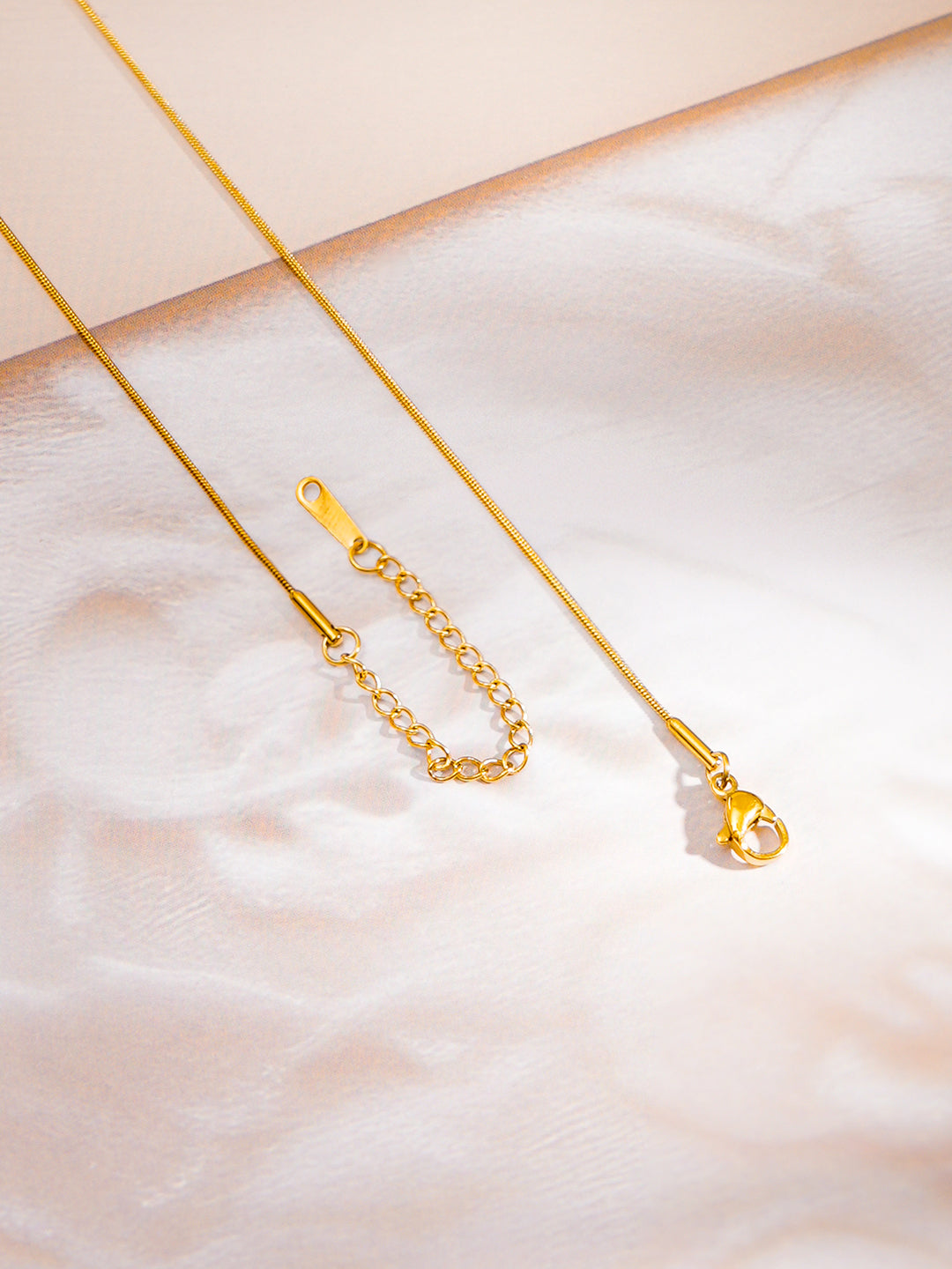 Demi Fine 18K Gold Plated Stainless steel Signature A Pendant Necklace