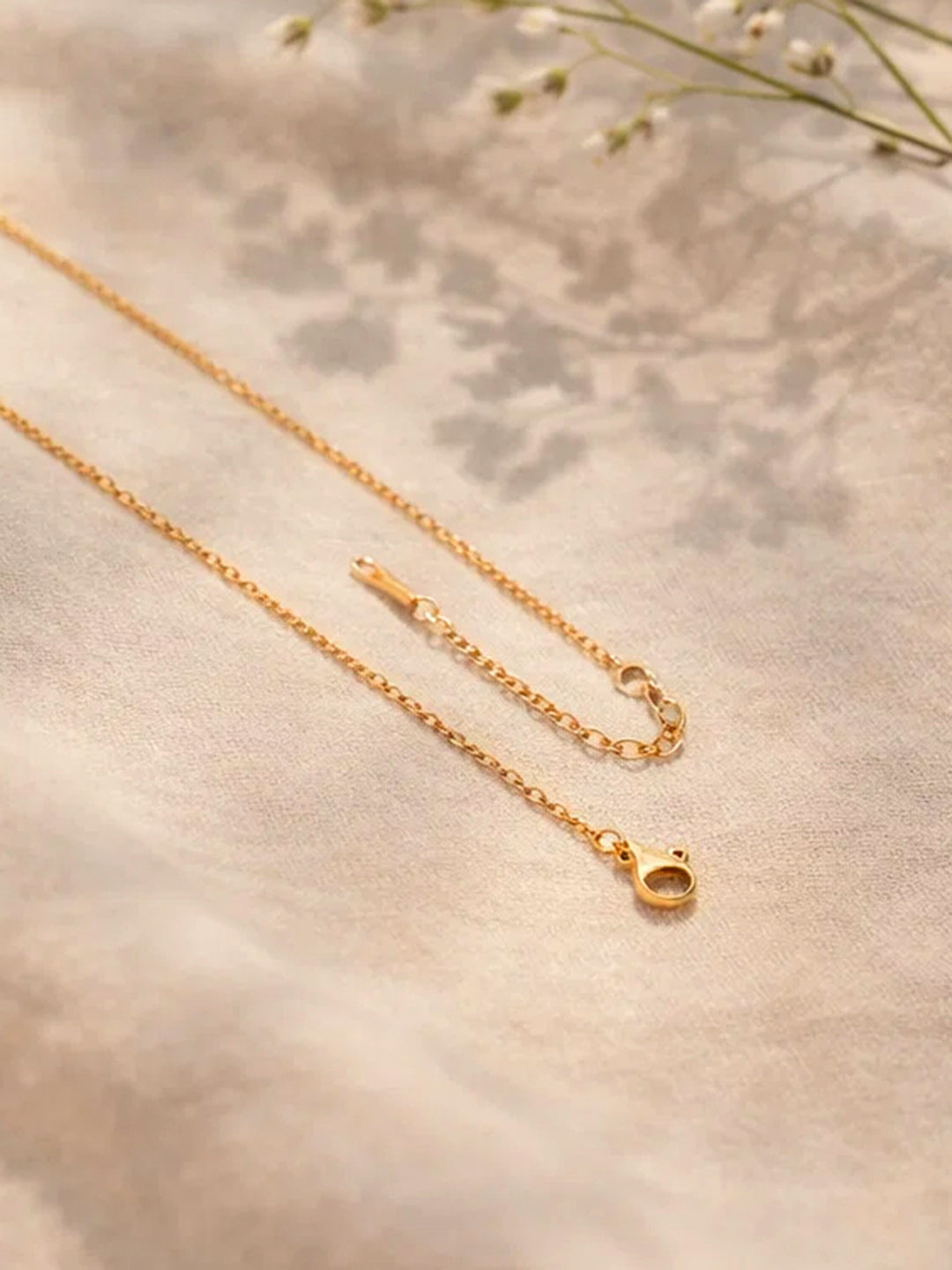 Demi Fine 18K Gold Plated Stainless steel Classic Disc K Pendant Necklace