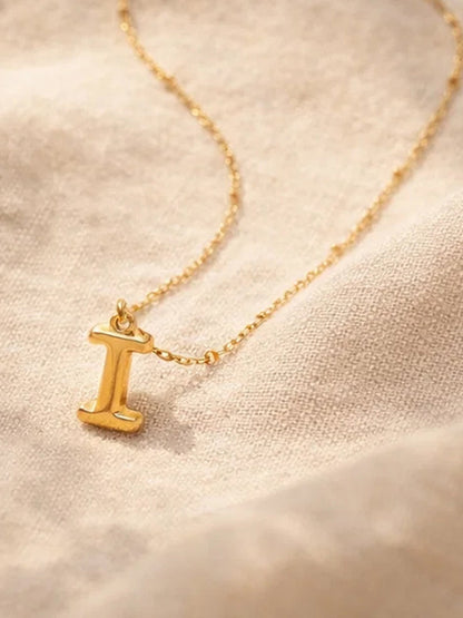 Demi Fine 18K Gold Plated Stainless steel Minimal Balloon I Necklace