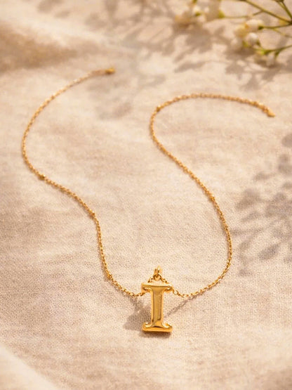 Demi Fine 18K Gold Plated Stainless steel Minimal Balloon I Necklace