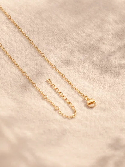 Demi Fine 18K Gold Plated Stainless steel Minimal Balloon I Necklace