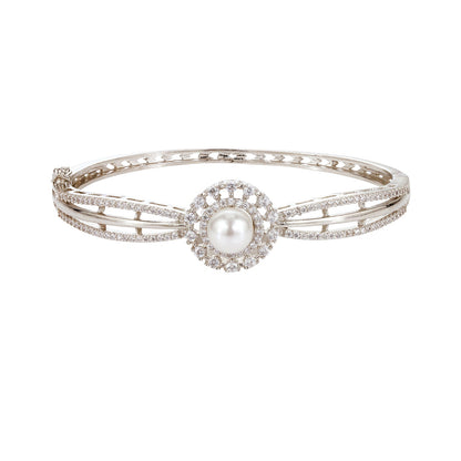 Sparkling Elegance Blue Accent Bracelet