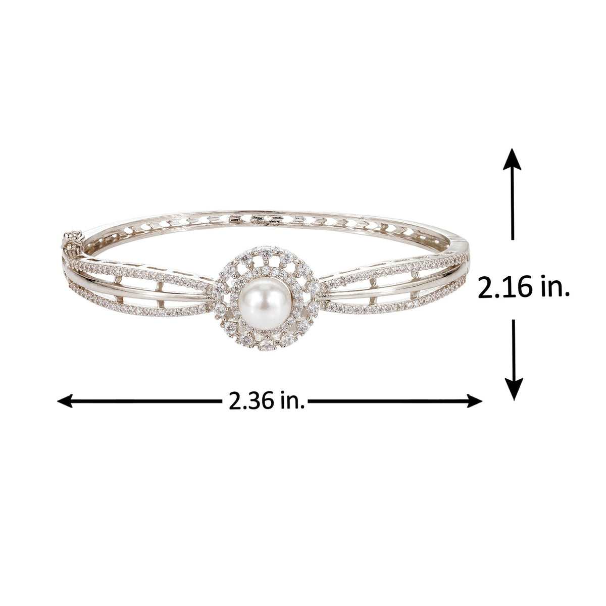 Sparkling Elegance Blue Accent Bracelet