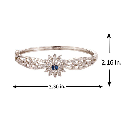 Sparkling Elegance Pearl CZ Bracelet