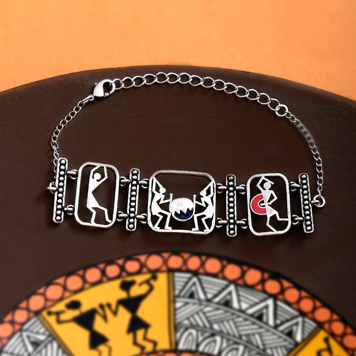 Warli Rangilo Maro Dholna Bracelet