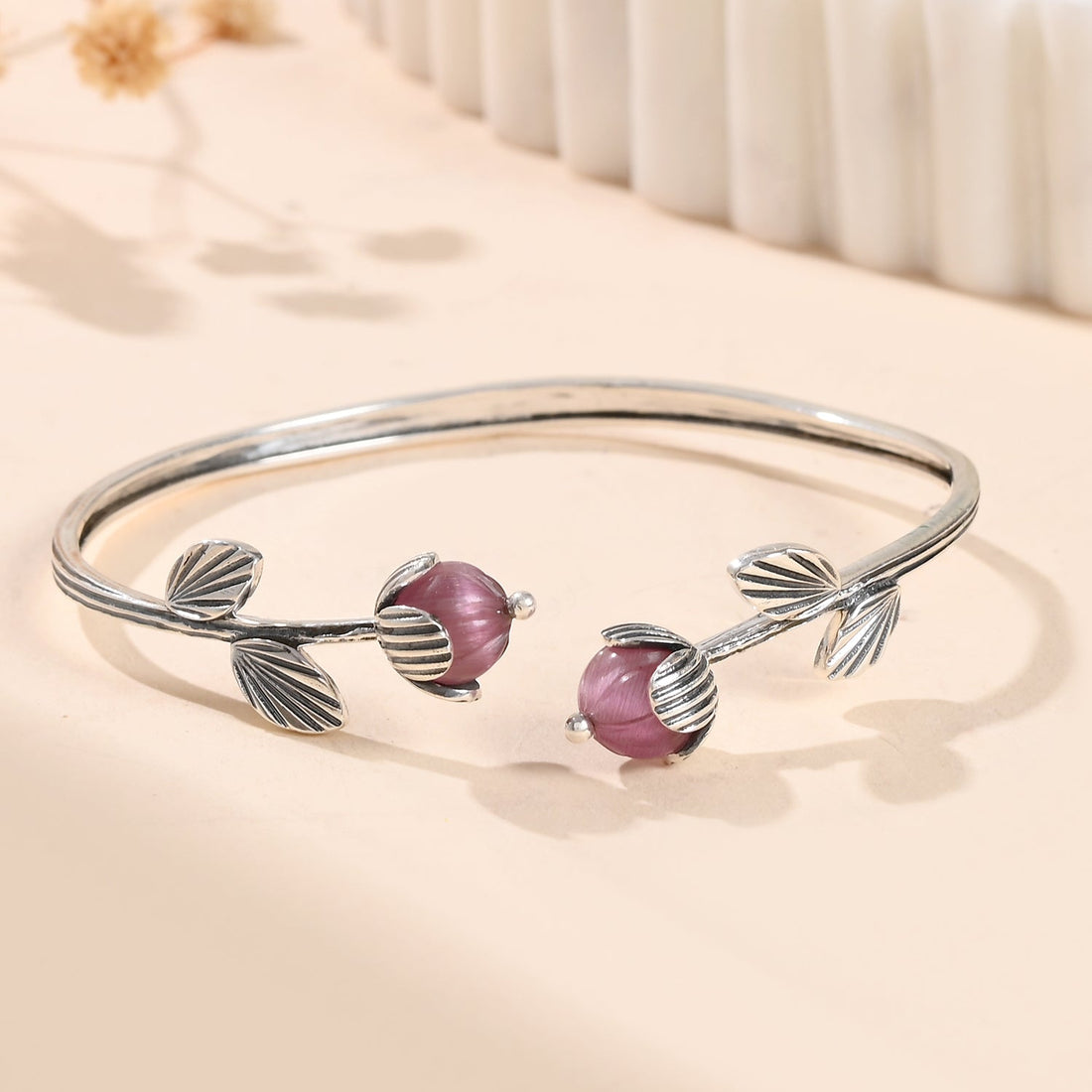 Bloom 925 Sterling Silver Sharisa Cuff