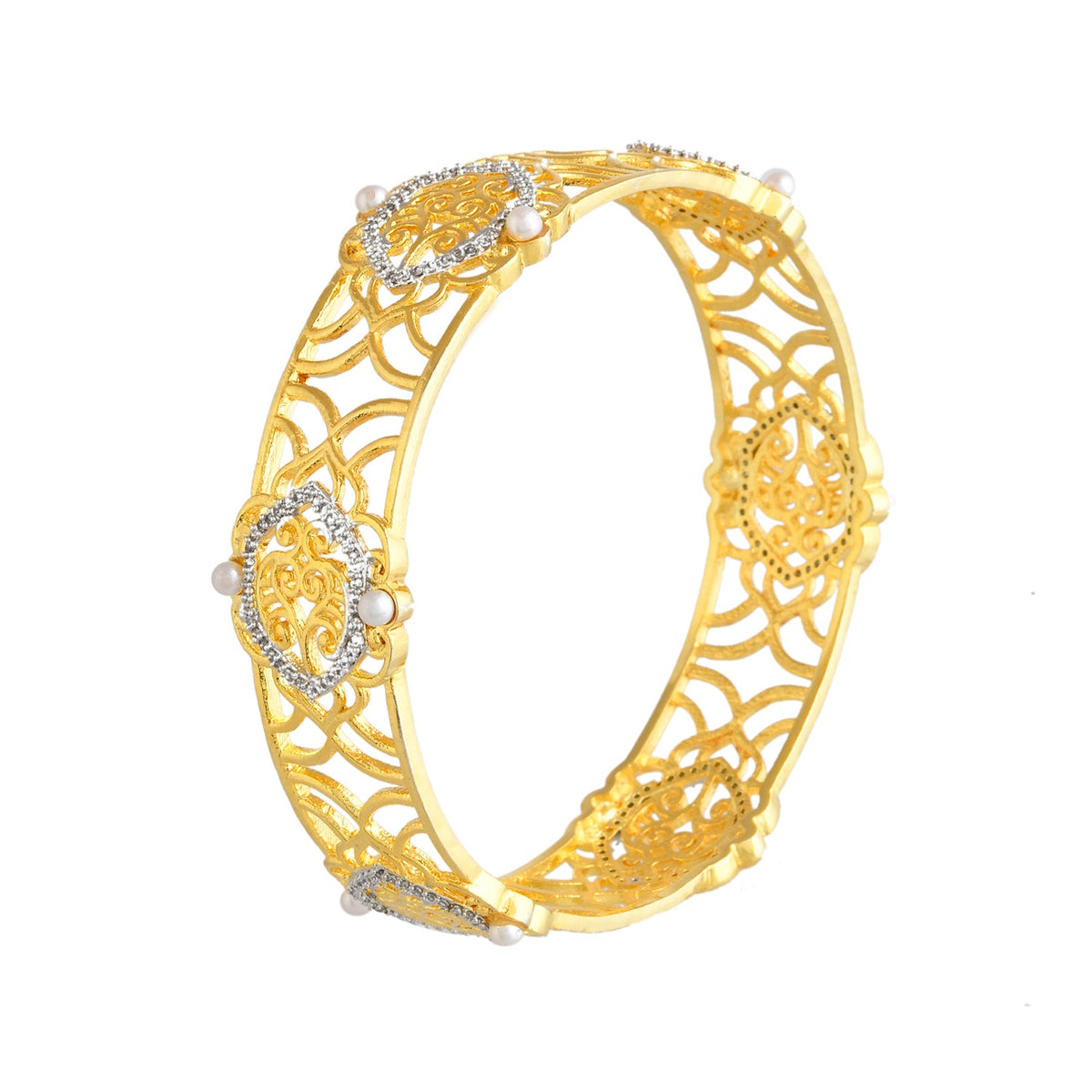 Alpana Opulent Jaali Bangle