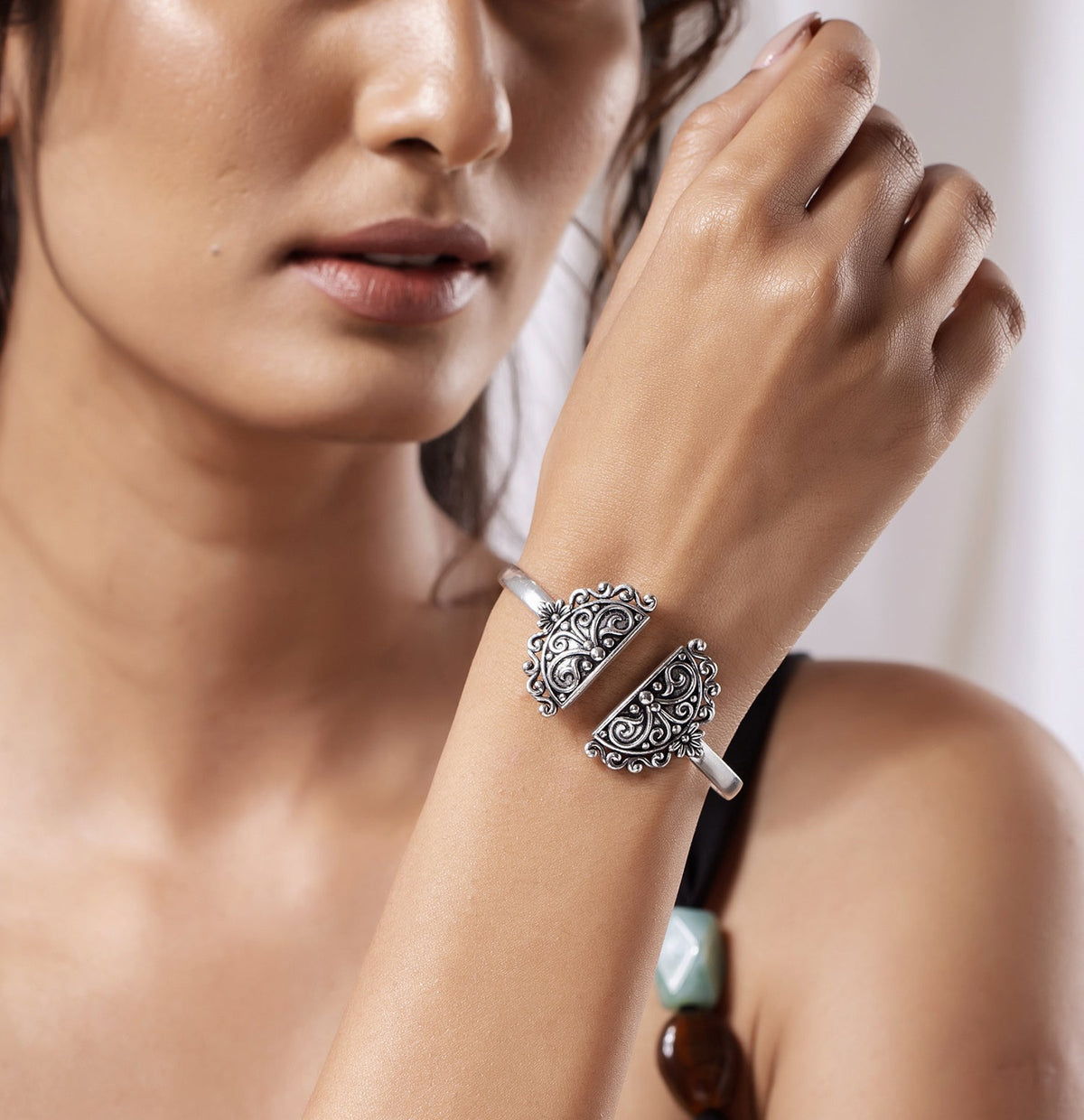 Boho Tribe Gypsy Oxidised Bracelet