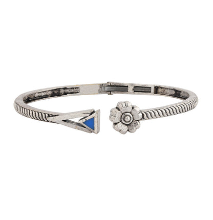 Boho Tribe Blossom Oxidised Bangle