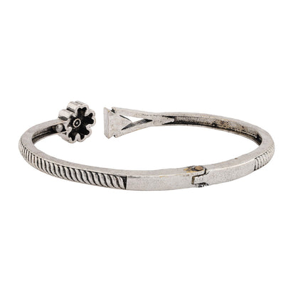 Boho Tribe Blossom Oxidised Bangle