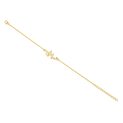 Vines Jasmine Sterling Silver Curl Bracelet