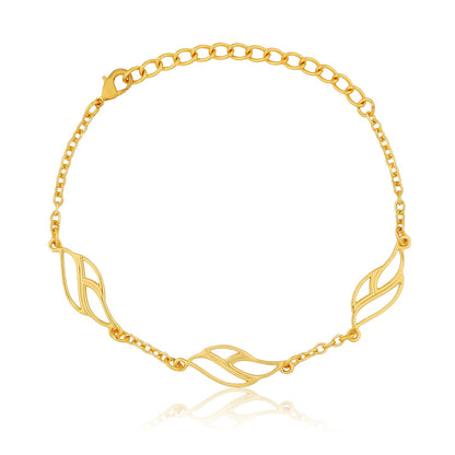 Flow Tide Shell Wave Link Adjustable Bracelet