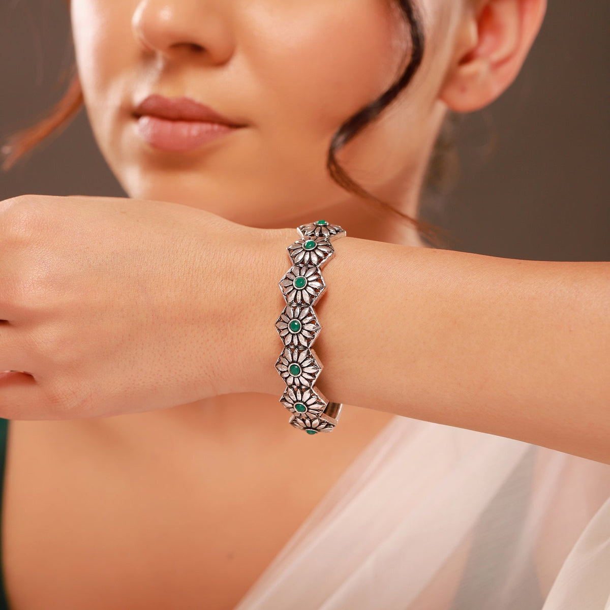 Phulwari Harini Oxidised Bangle