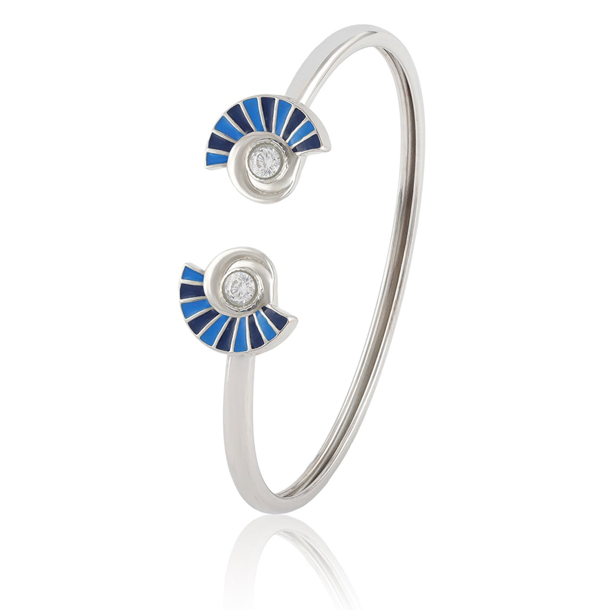 Fractals In Nature Fracta Swirl Bangle Bracelet