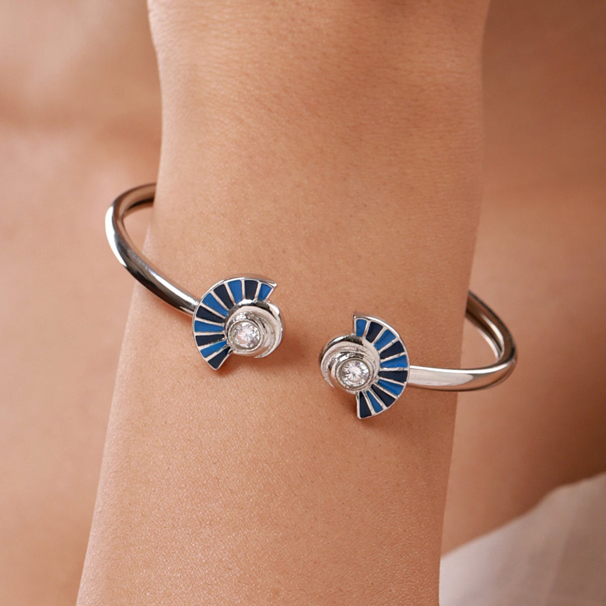 Fractals In Nature Fracta Swirl Bangle Bracelet